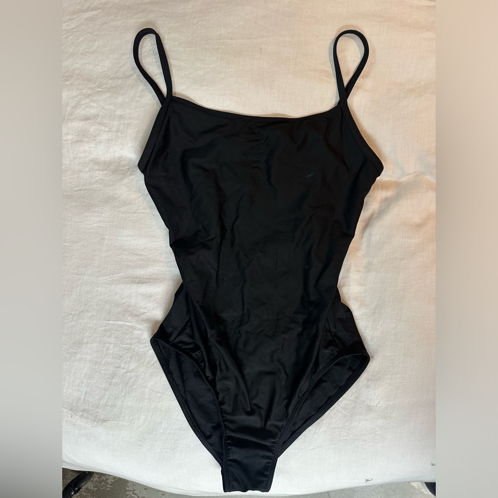 Wear moi black leotard worn once